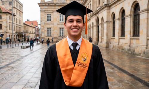 Beca naranja
